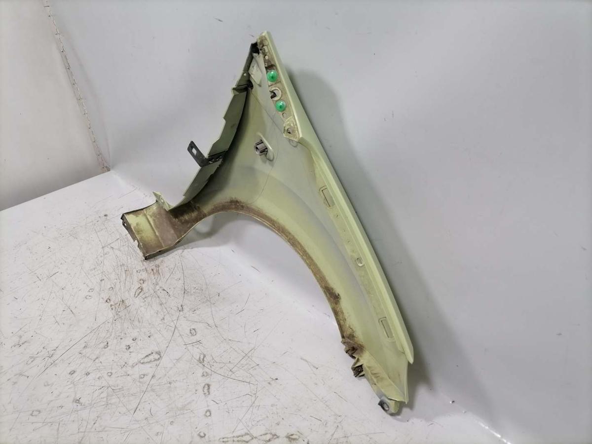 Renault Twingo 2 original Kotfl&uuml;gel vorn links OVF91 Gr&uuml;n BJ09